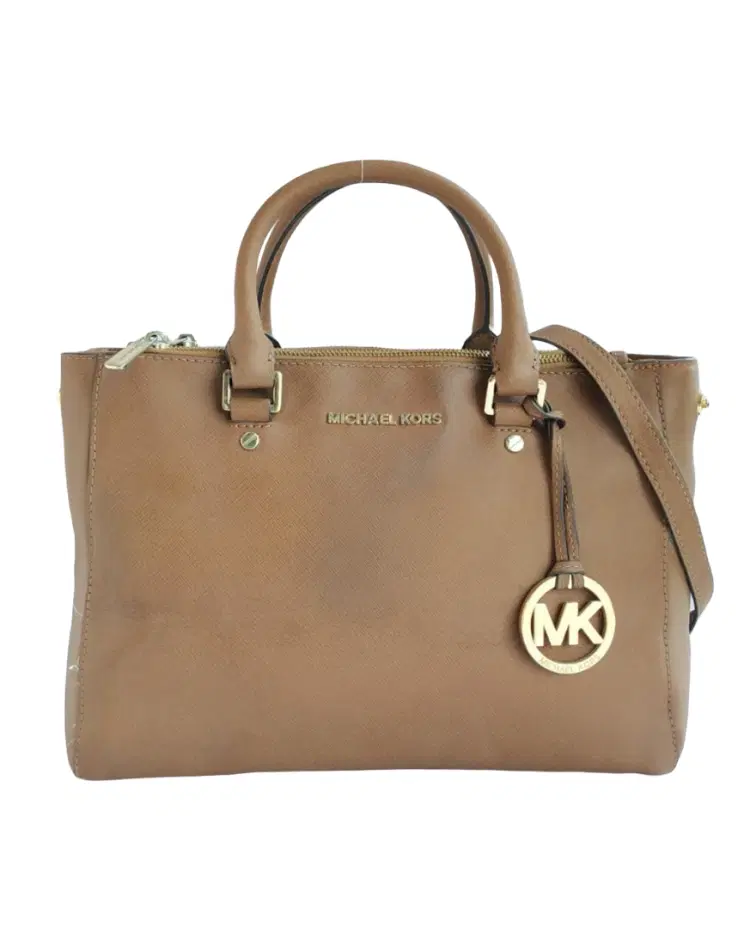 Michael Kors Sutton Medium Saffiano Leather Satchel-Hover-Image