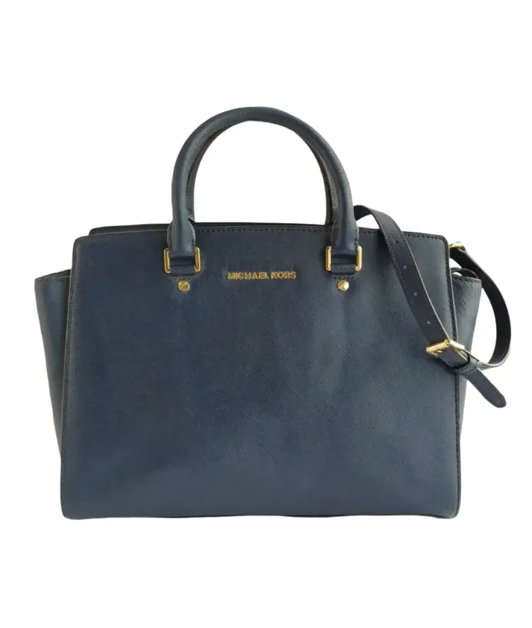 Michael Kors Selma Saffiano Leather Medium Satchel-Hover-Image
