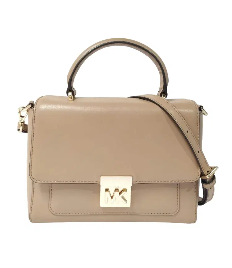 Michael Kors Mindy Medium Chain Leather Shoulder Bag-Hover-Image