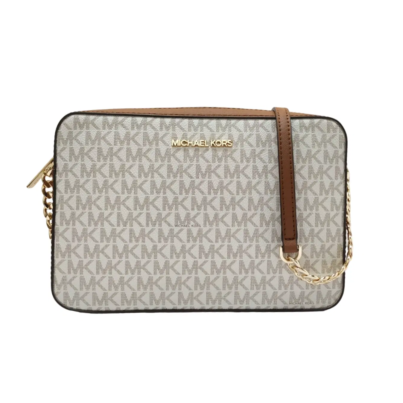 Michael Kors Signature Jet Set Item Large East West Crossbody Bag