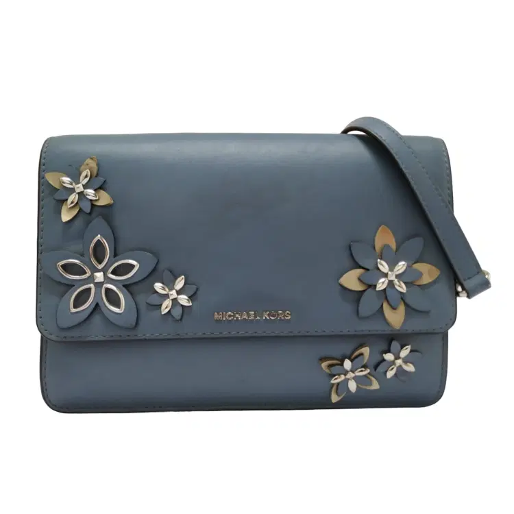 Michael Kors FLower Daniela Leather Crossbody Bag-Hover-Image