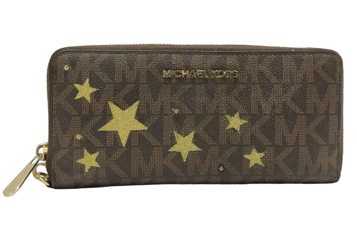 Michael Kors Stud Travel Continental Wristlet Wallet