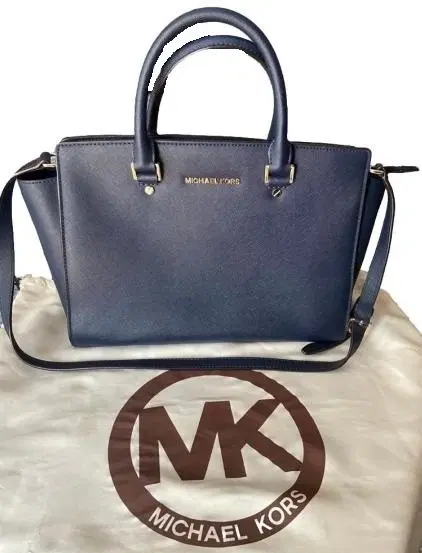 Michael Kors Selma Large Saffiano Leather Satchel
