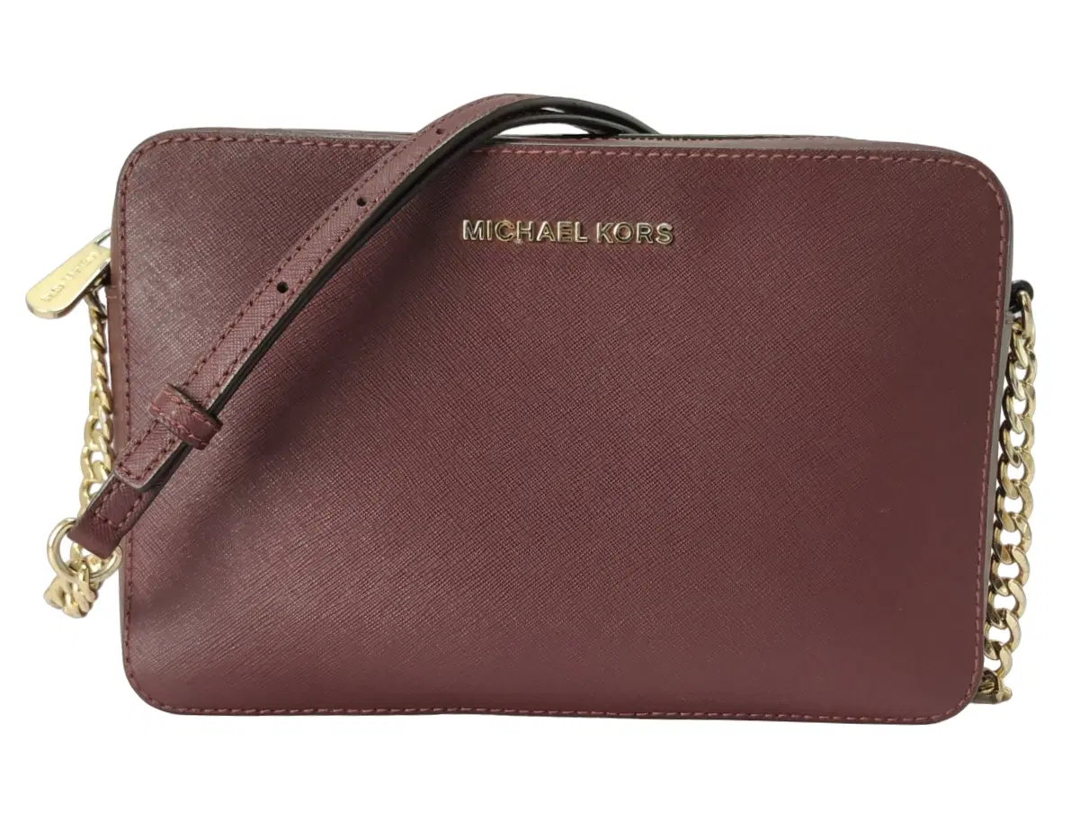 Michael Kors Jet Set Large Saffiano Leather Crossbody Bag