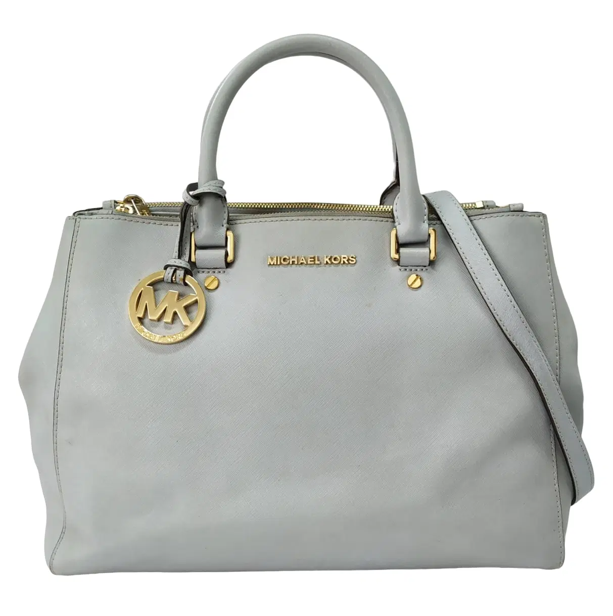 Michael Kors Saffiano Leather Kellen Satchel