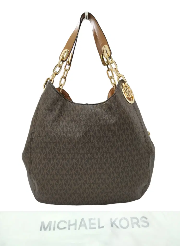 Michael Kors Fulton Large Logo Shoulder Bag-Hover-Image
