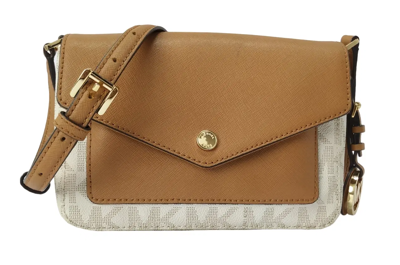Michael Kors Greenwich Snap Pocket Small Flap Crossbody Bag