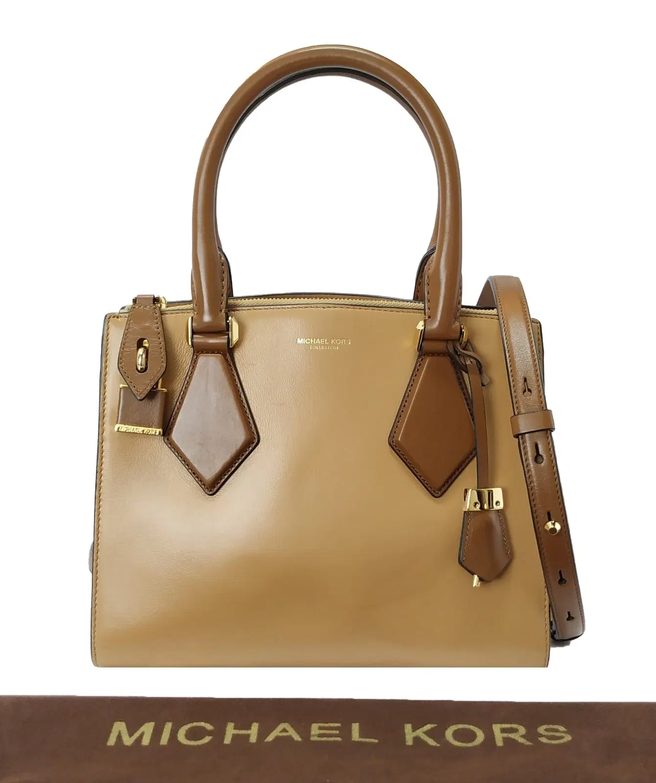 Michael Kors Tri-Color Casey Satchel