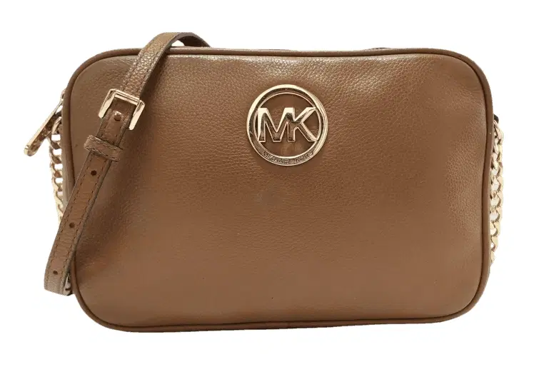 Michael Kors Fulton Large Pebbled Leather Crossbody Bag