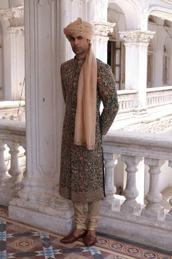Shyamal & Bhumika wedding Sherwani
