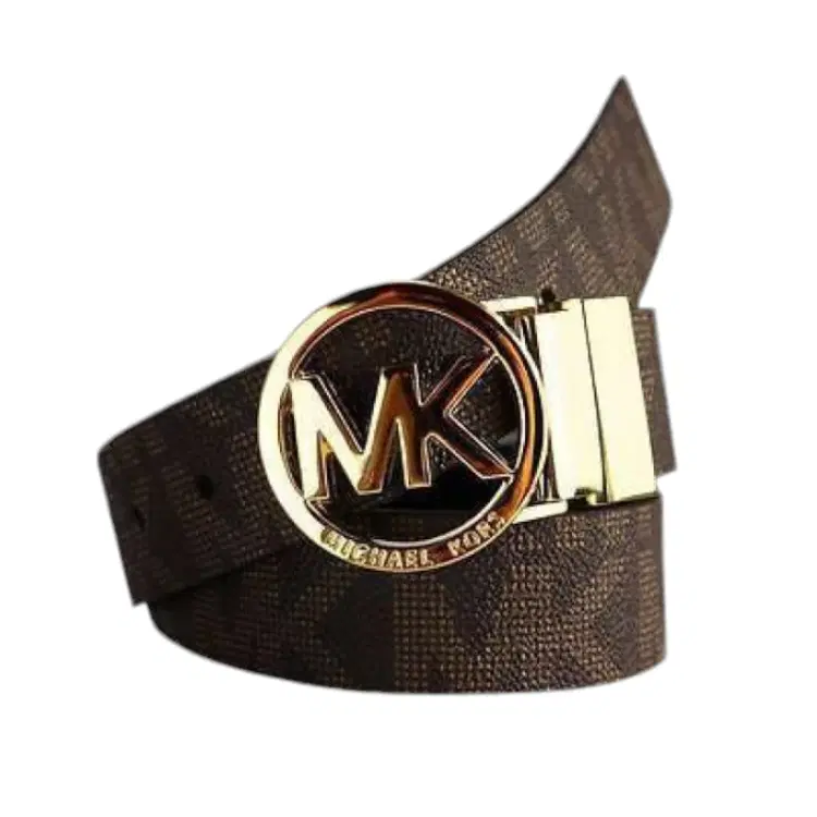 Michael Kors Brown Monogram Belt-Hover-Image