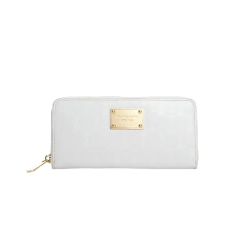 Michael Kors Jet Set Travel White Wallet
