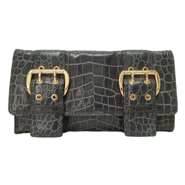 Michael Kors Croc Embossed Clutch-Hover-Image