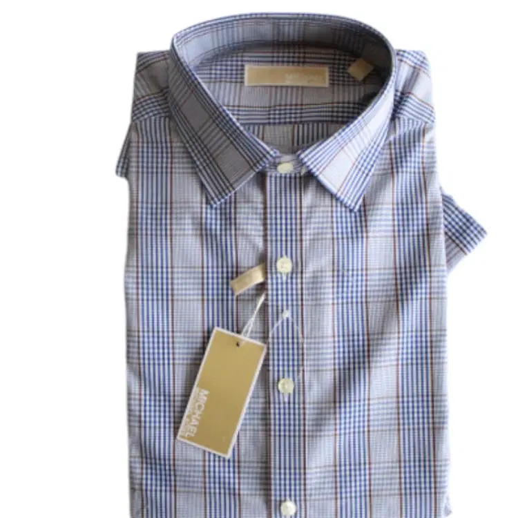 Michael Kors Men's Check Shirt-Hover-Image
