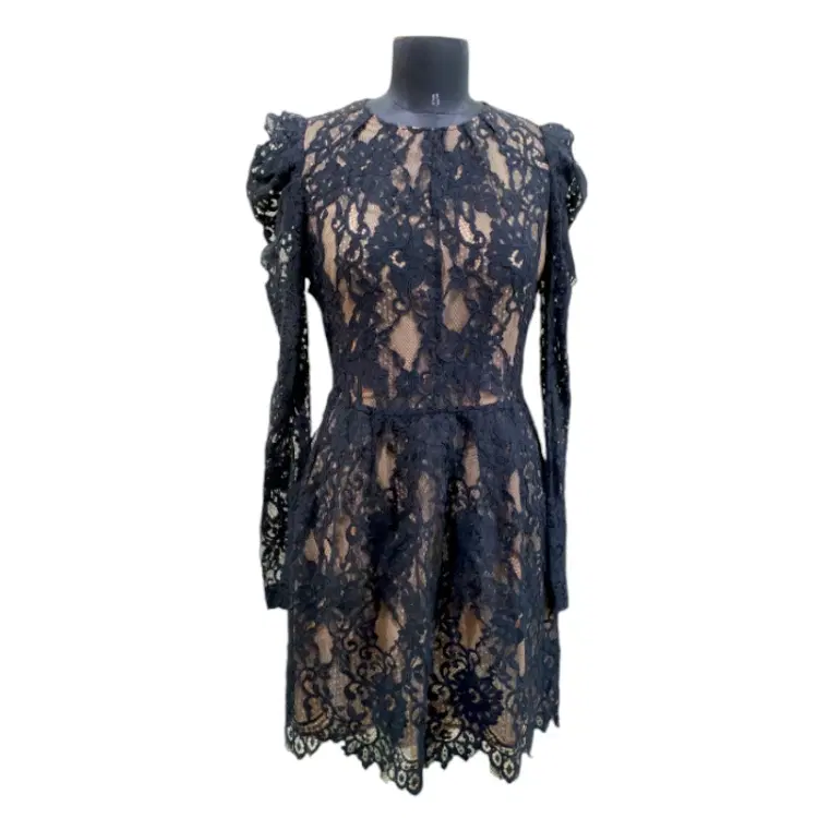 Michael Kors Black Net Dress-Hover-Image