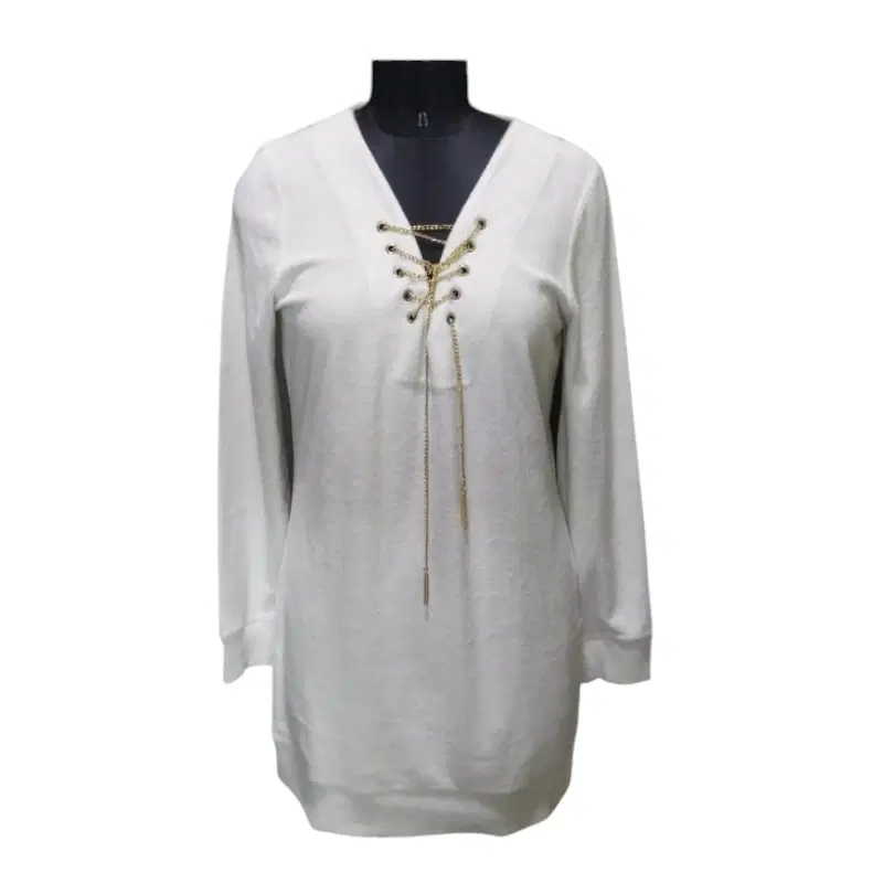Michael Kors Chain Lace Up Dress