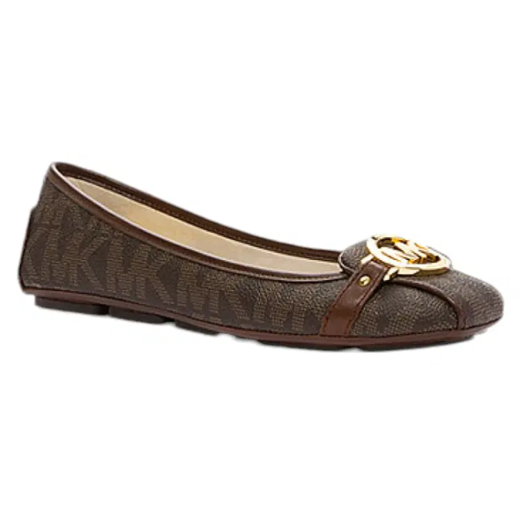 Michael Kors Monogram Ballet Flats-Hover-Image