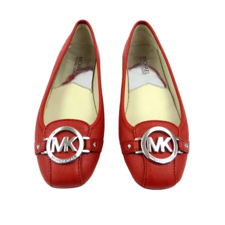 Michael Kors Red Ballet Flats-Hover-Image