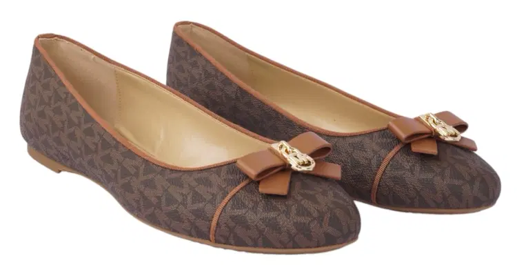 Size 9 - Michael Kors Ballet Flats Brown-Hover-Image
