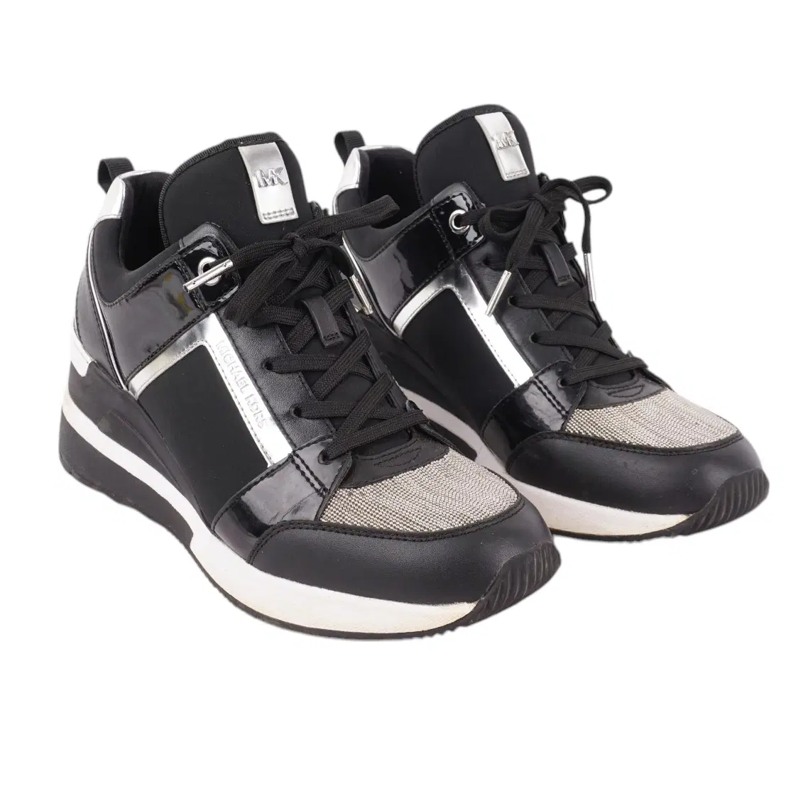 Michael Kors Billie Black Perforated Sneaker
