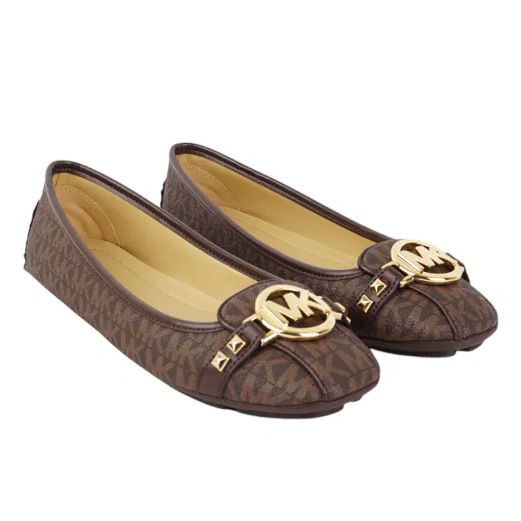 Size UK 6 - Michael Kors Womens Fulton Moccasin Loafers-Hover-Image
