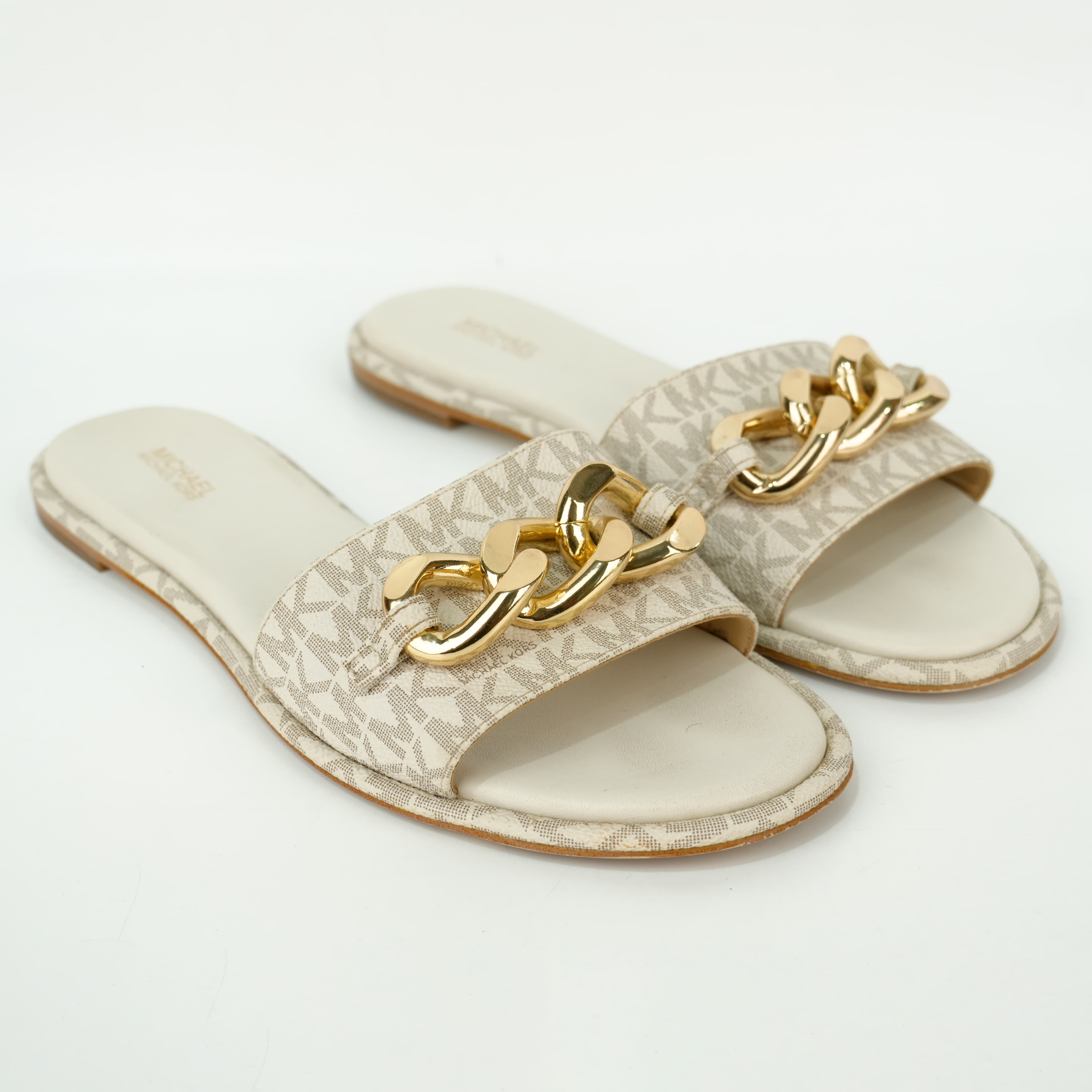 Size 9M - Michael Kors Scarlett Sliders