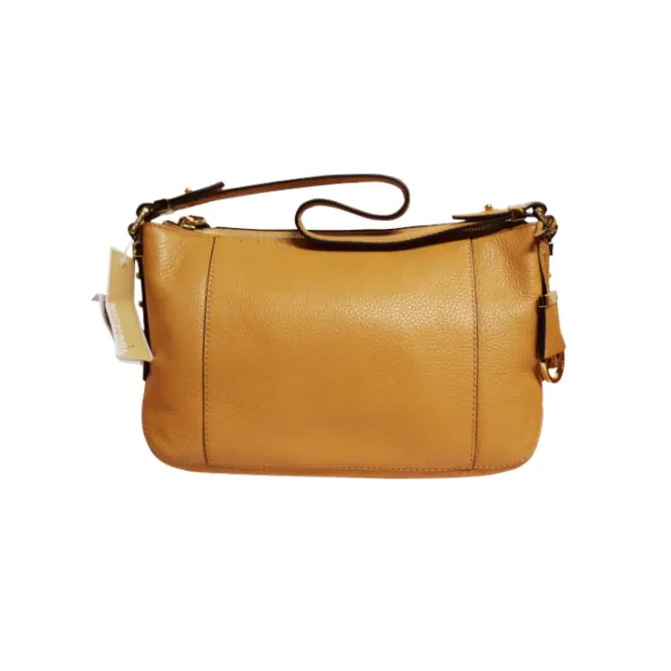 Michael Kors Bowery Peanut Medium Leather Shoulder Bag-Hover-Image