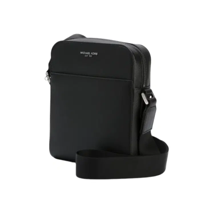 Michael Kors Black Zip-up Messenger Bag-Hover-Image