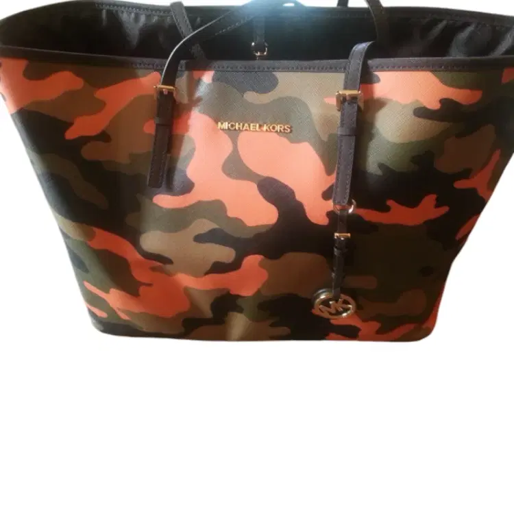 Michael Kors Camouflage Luggage Travel Tote-Hover-Image