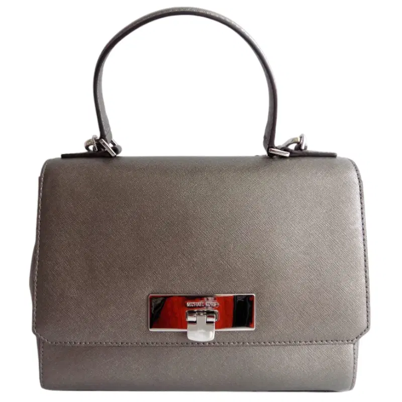 Michael Kors Callie Small Saffiano Leather Messenger
