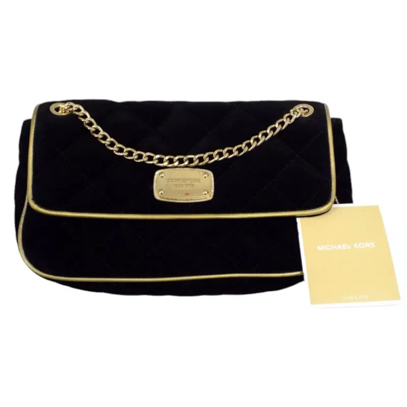 Michael Jet Set Chain Item Quilted Flap Shoulder Bag