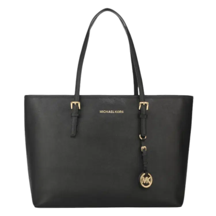 Michael Kors Black Jet Set Medium Tote-Hover-Image