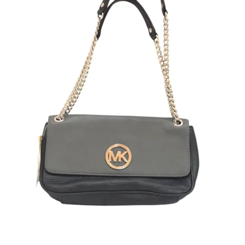 Michael Kors Black and Grey Fulton Bag