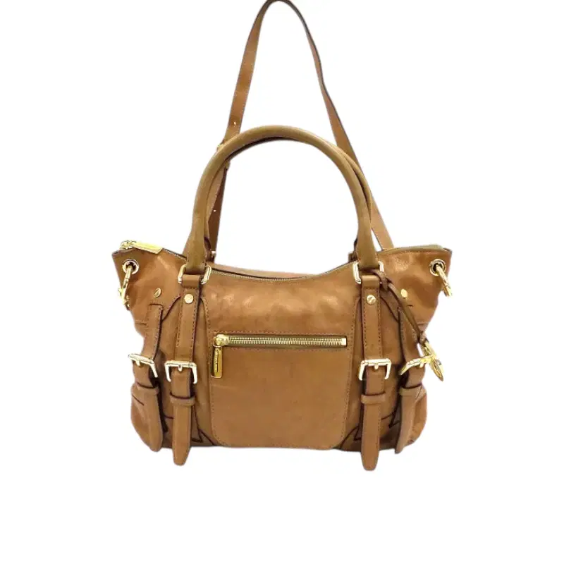 Michael Kors Brown Leather Satchel