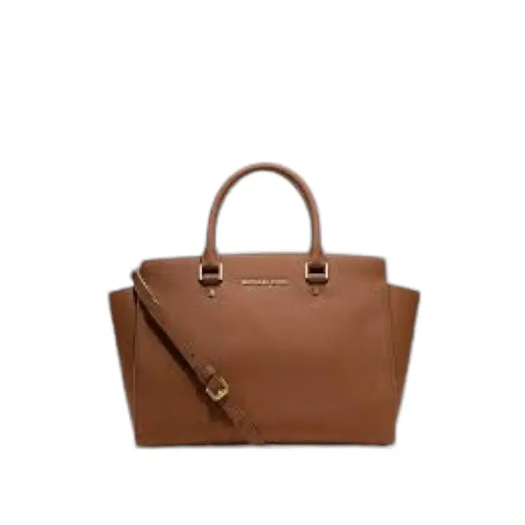 Michael Kors Selma Large Saffiano Leather Satchel-Hover-Image