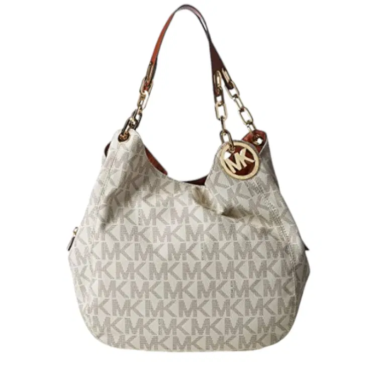 Michael Kors Fulton Vanilla Large Shoulder Bag-Hover-Image