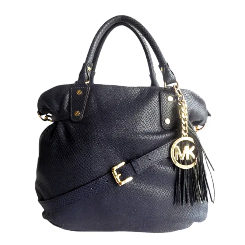 Michael Kors Jet Set Python-embossed Tote