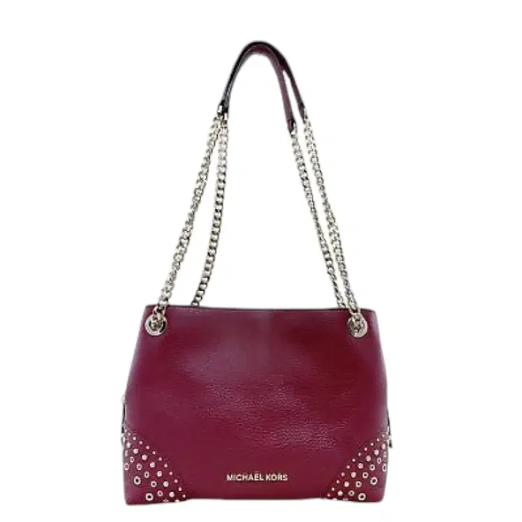 Michael Kors Jet Set Chain Md Studded Messenger Shoulder Bag-Hover-Image