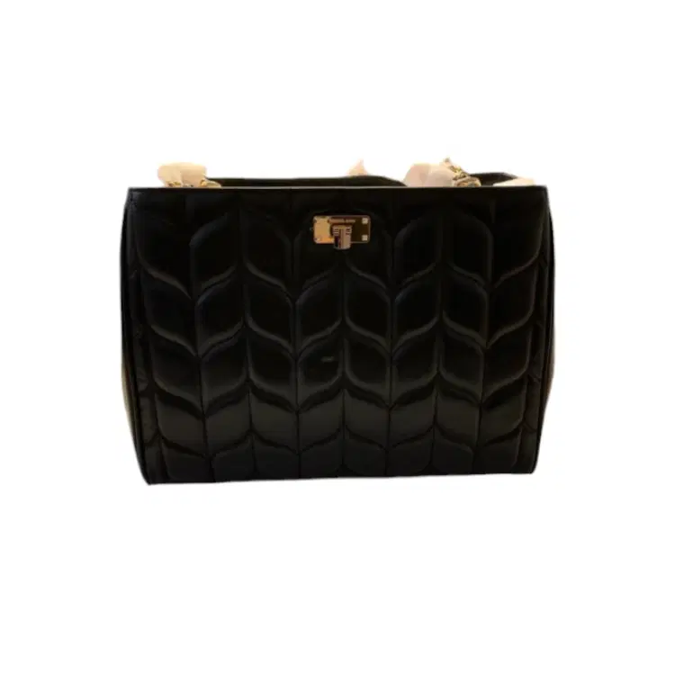 Michael Kors Peyton Black Large Convertible Tote-Hover-Image