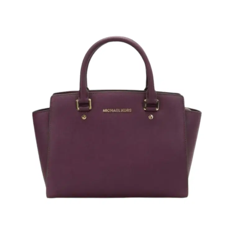 Michael Kors Selma Md TZ Damson Satchel-Hover-Image