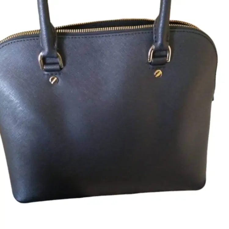 Michael Kors Cindy Black Large Dome Satchel-Hover-Image