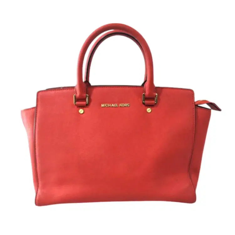 Michael Kors Selma Saffiano Leather Satchel-Hover-Image