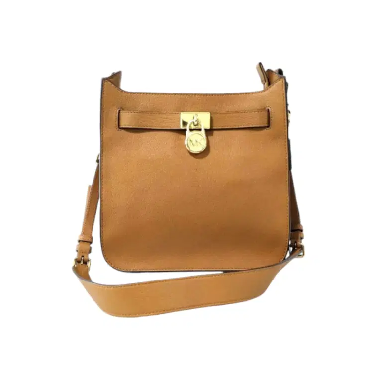 Michael Kors Hamilton Medium Leather Messenger Bag-Hover-Image