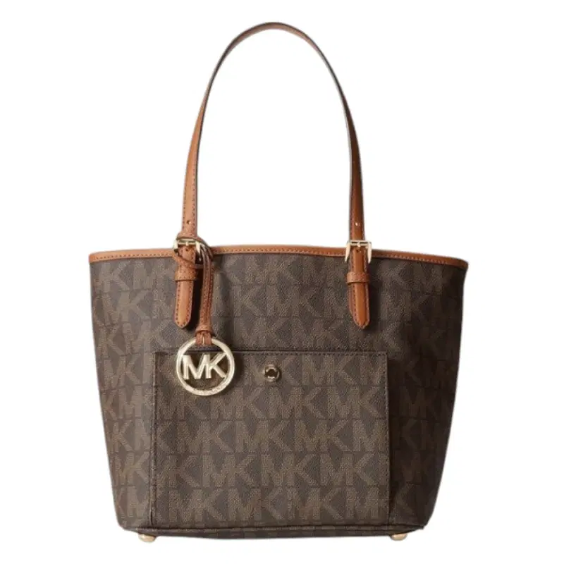 Michael Kors Jet Set Medium Snap Pocket Tote