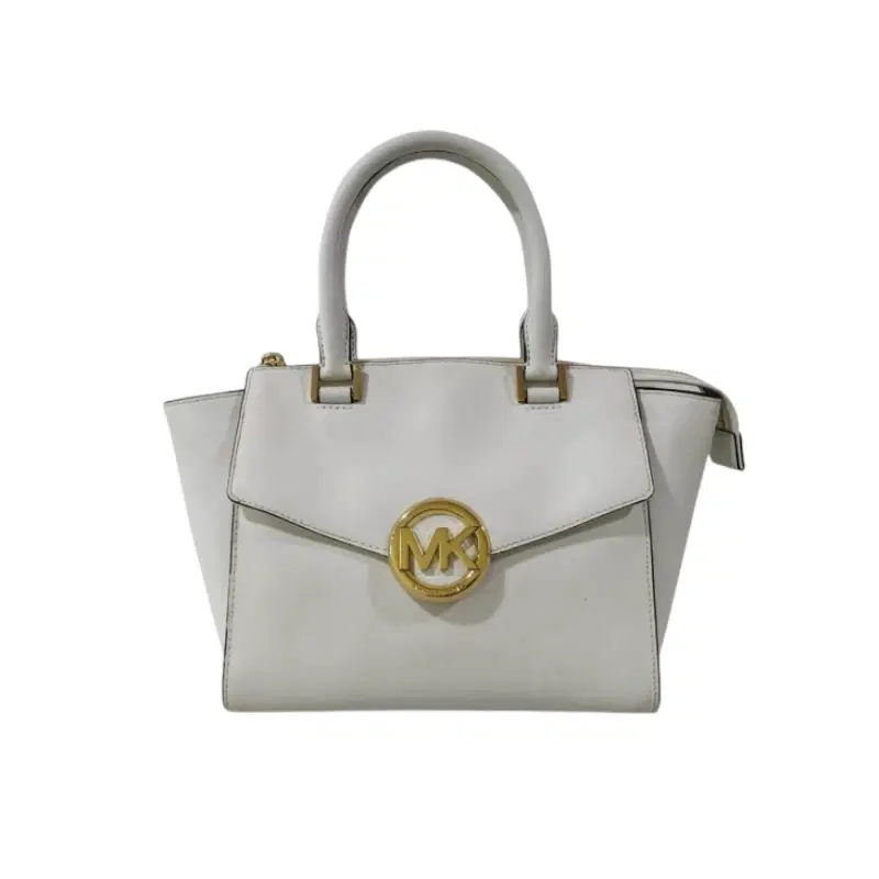 Michael Kors Hudson Large Vanilla Satchel