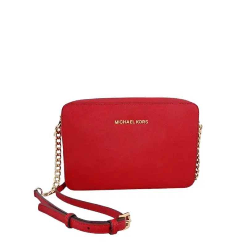 Michael Kors Jet Set Large Saffiano Leather Crossbody Bag