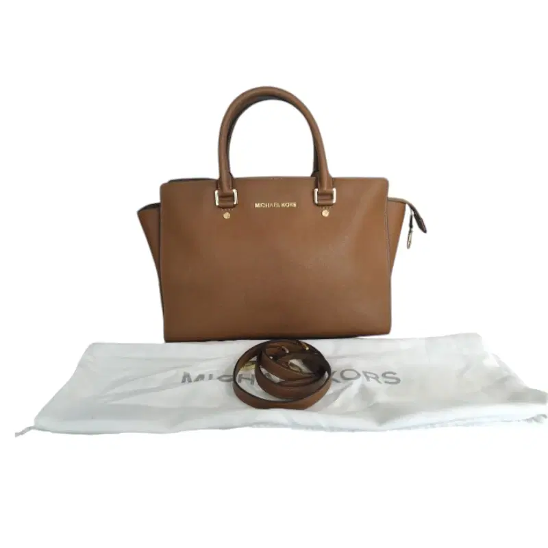 Michael Kors Selma Large Saffiano Leather Satchel