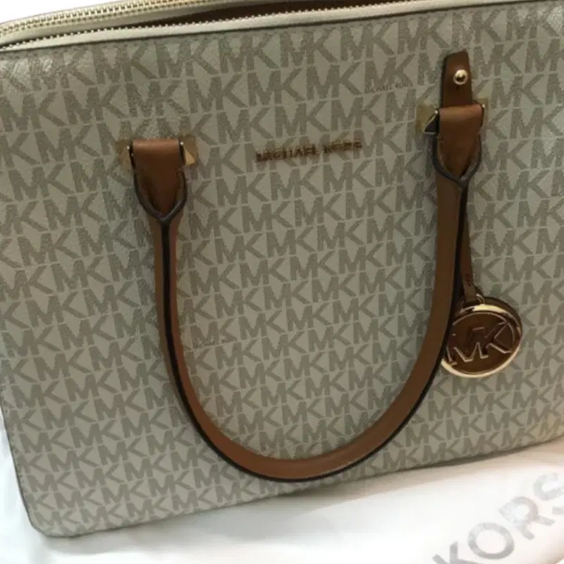 Michael Kors Houston Medium Logo Satchel