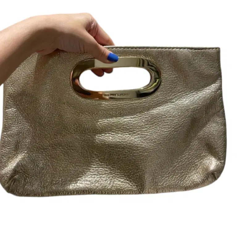 Michael Kors Berkley Pale Gold Clutch