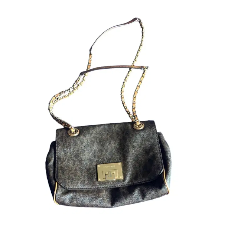 Michael Kors Vivianne Signature Flap Crossbody Bag